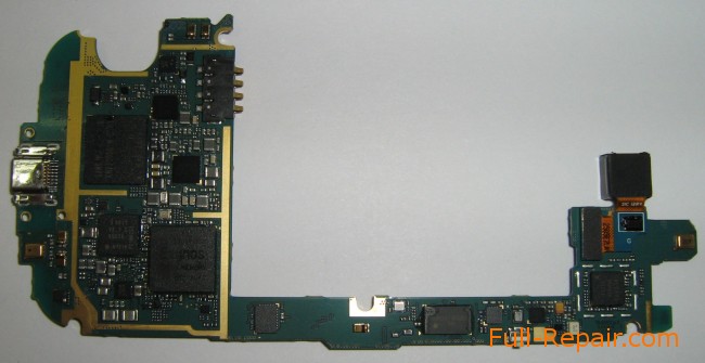 Материнская плата Samsung Galaxy S3 вид спереди