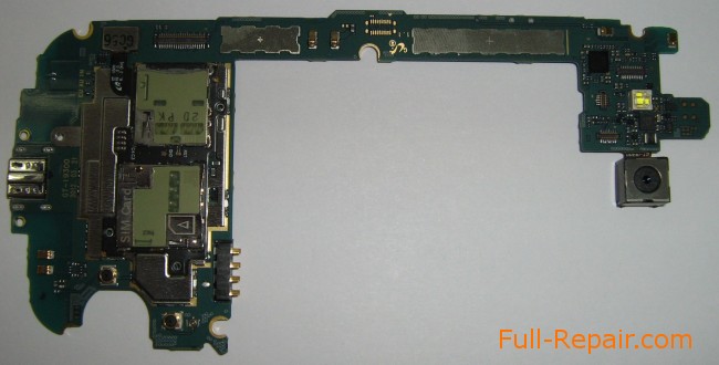 Материнская плата Samsung Galaxy S3 вид сзади