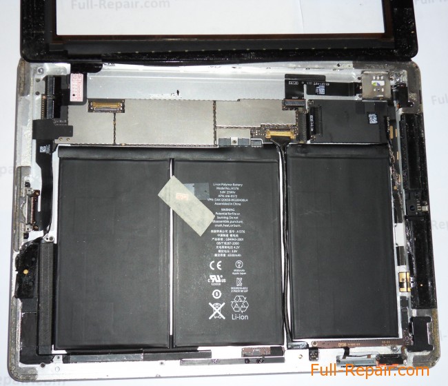 iPad 2 без ЖК-экрана