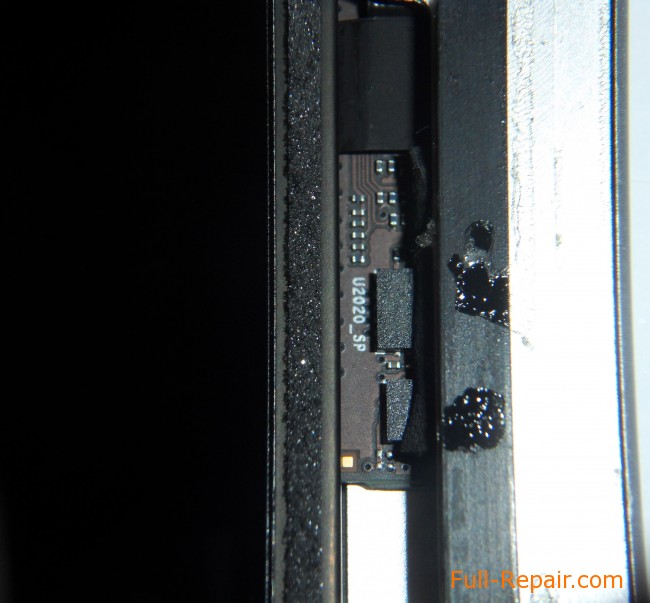 Периметр открытого iPad 2
