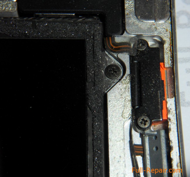 Периметр открытого iPad 2
